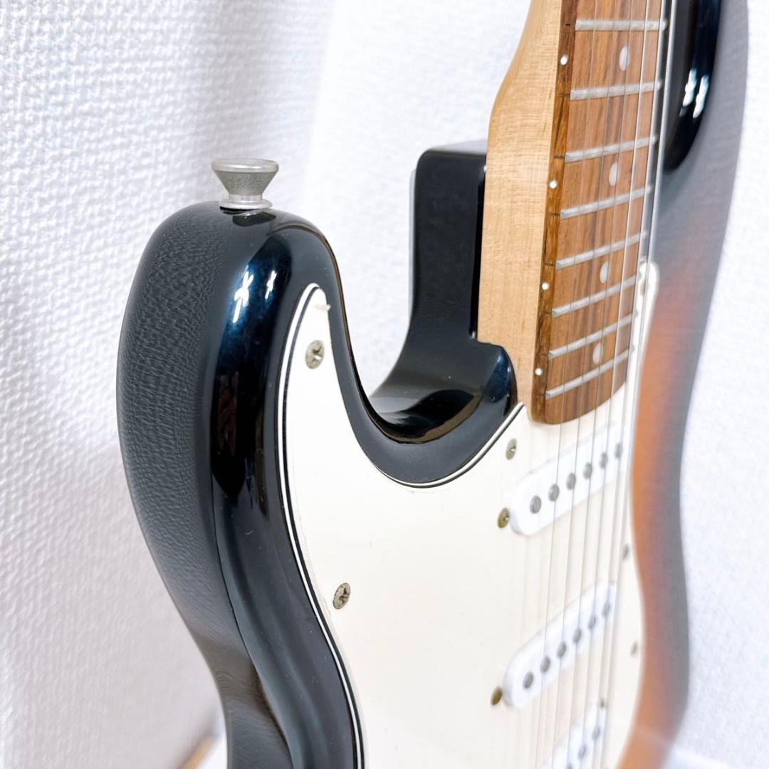 美品 Squier スクワイヤー レフティー用ス トラトキャスター サンバースト