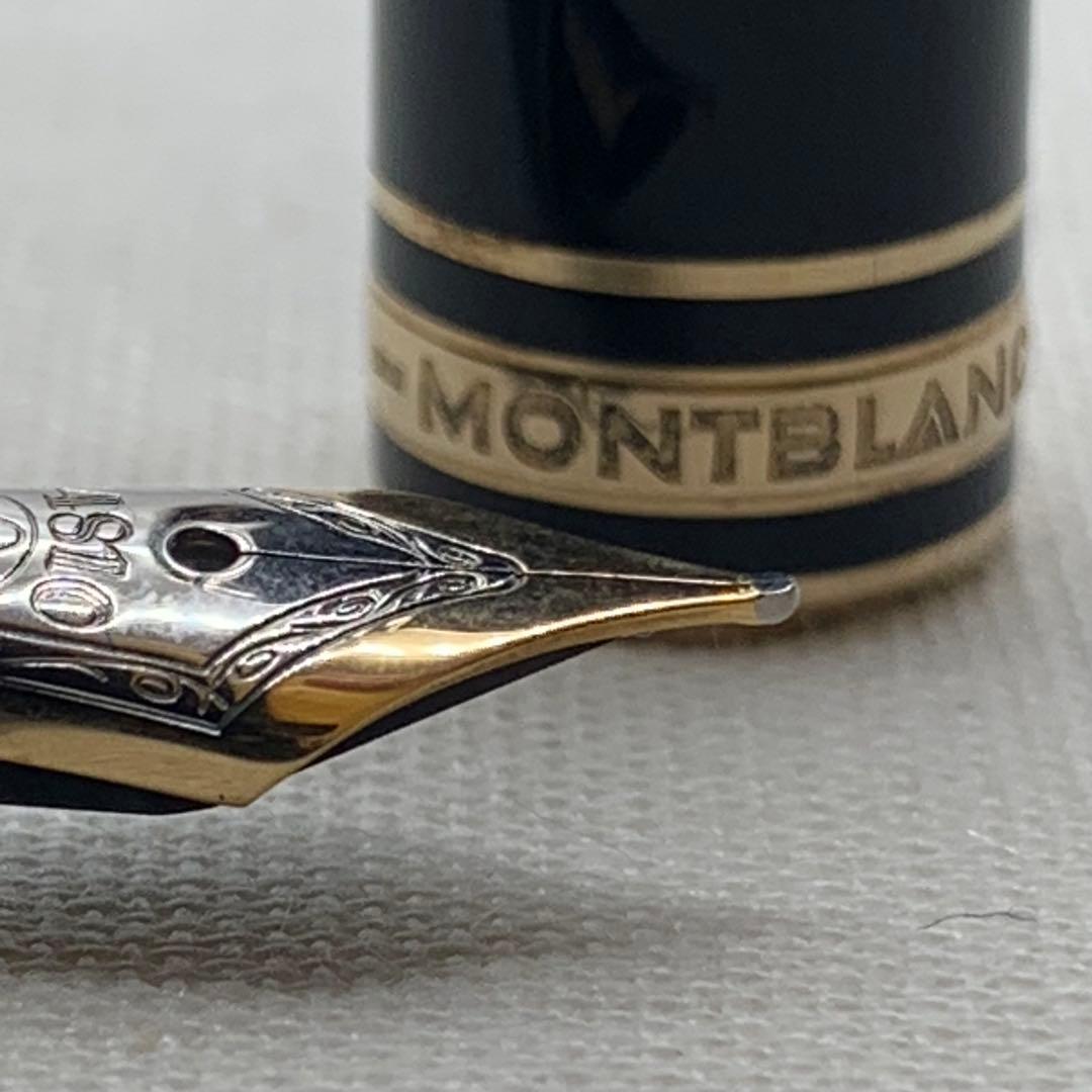 モンブラン　マイスターシュテュック144 中白 万年筆 字幅F