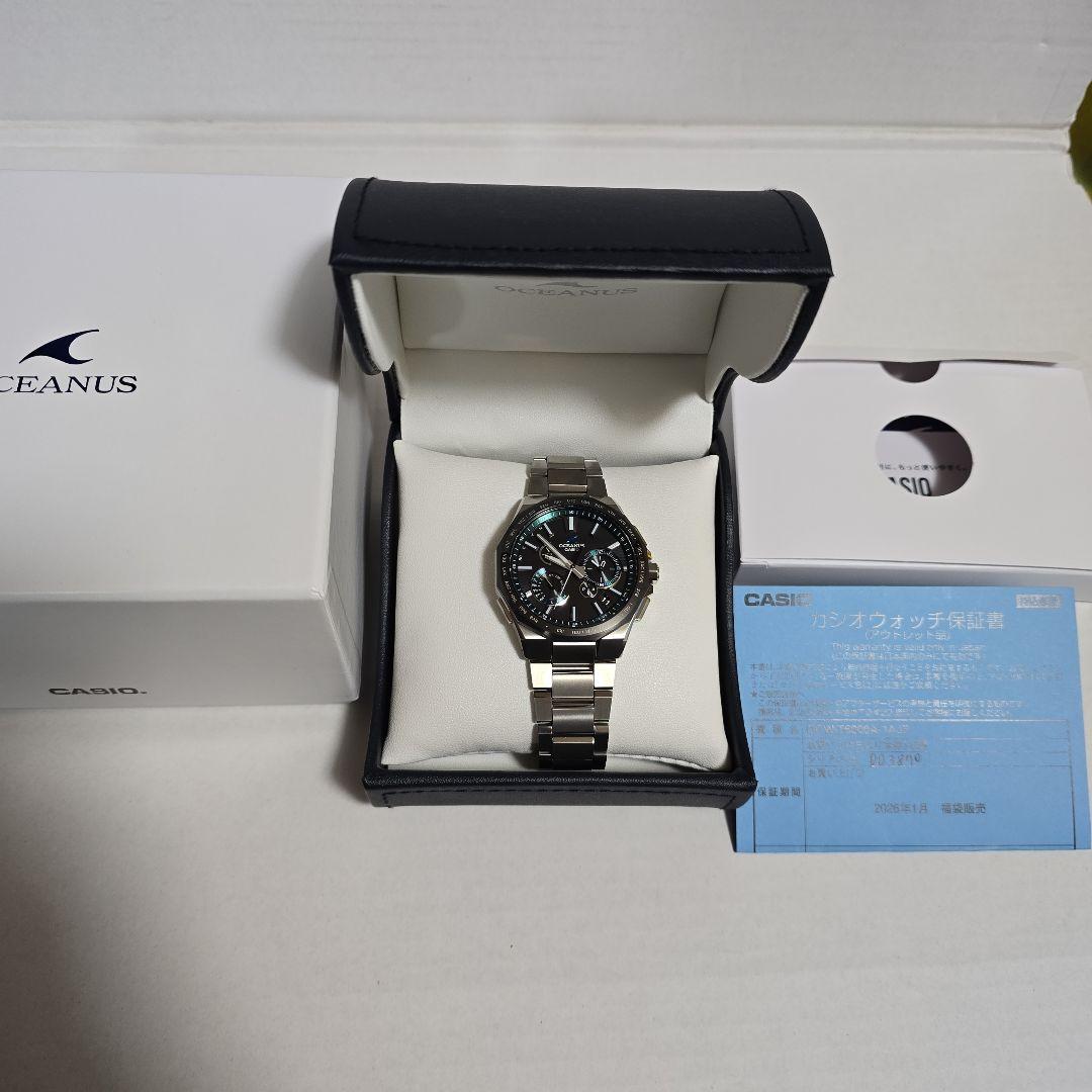 カシオ オシアナス OCEANUS OCW-T6000A-1AJF【週末価格】