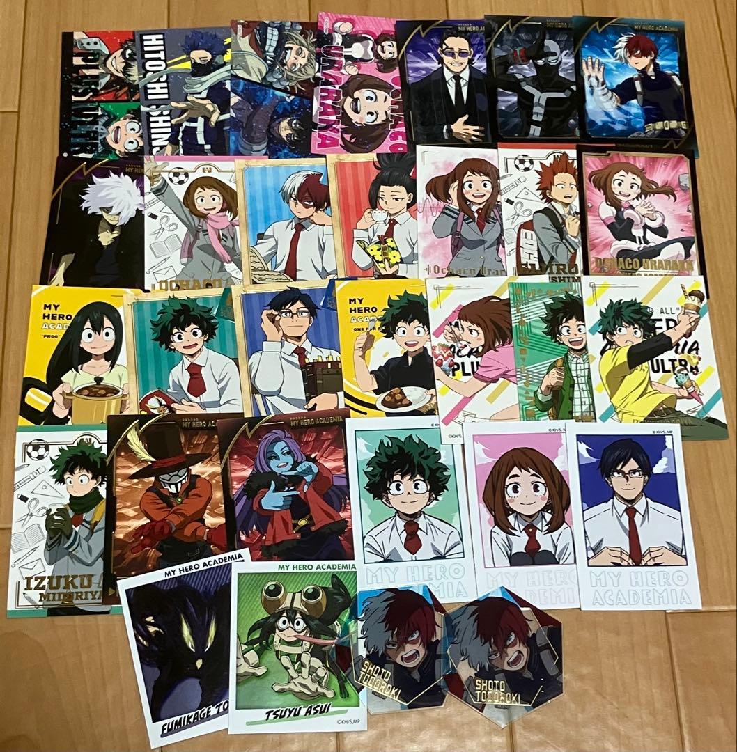 僕のヒーローアカデミア ヒロアカ　トレーディングカード　トレカ　シール