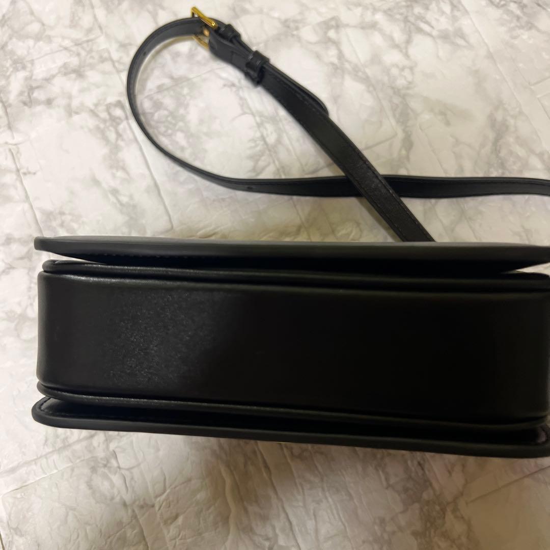 ショルダーバッグ ノベルティ ティーン トリオンフ シャイニーカーフスキン