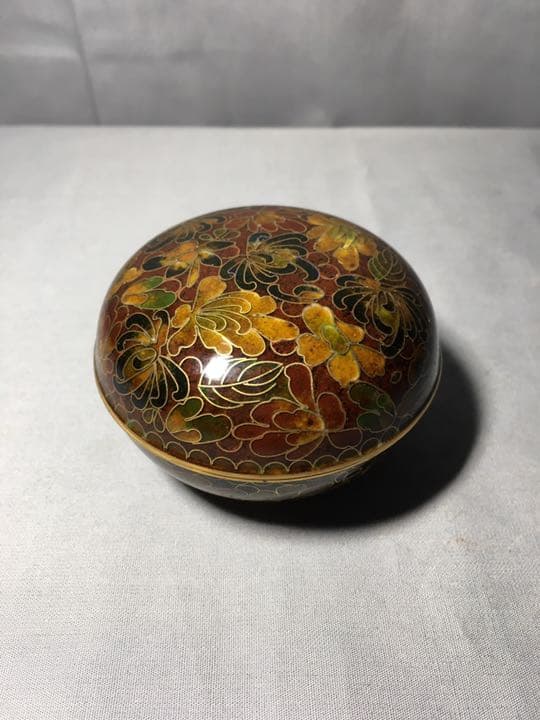 【茶道具】表千家 13代 即中斎箱書き 七宝丸香合 香合148148