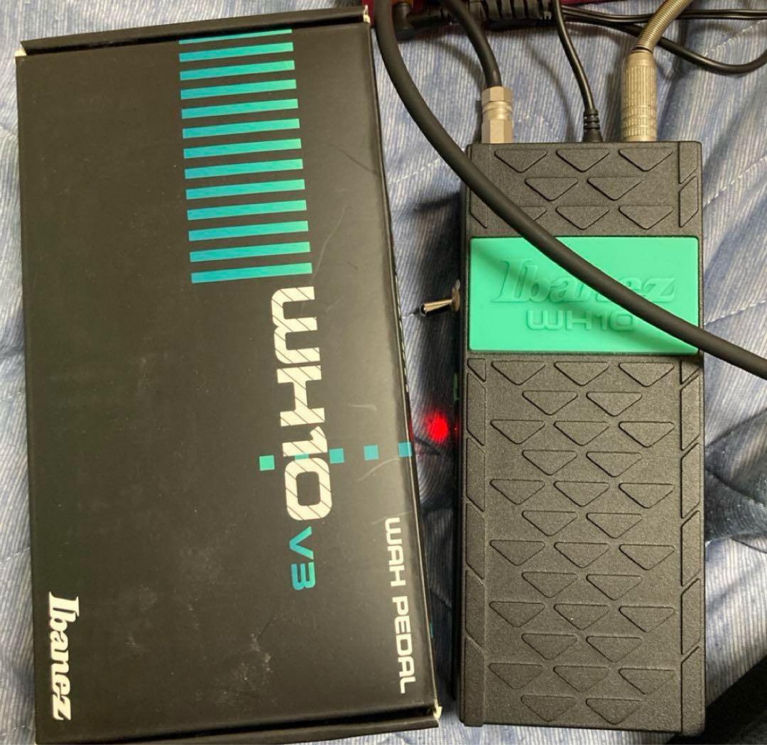 <動作確認済>Ibanez WH-10 V3 ワウ　少し凹んだ元箱と説明書付