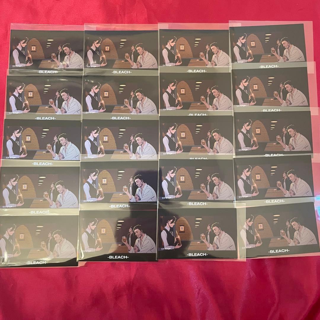 bleach 韓国限定 スクエア ステッカー 20枚 京楽春水　伊勢七緒