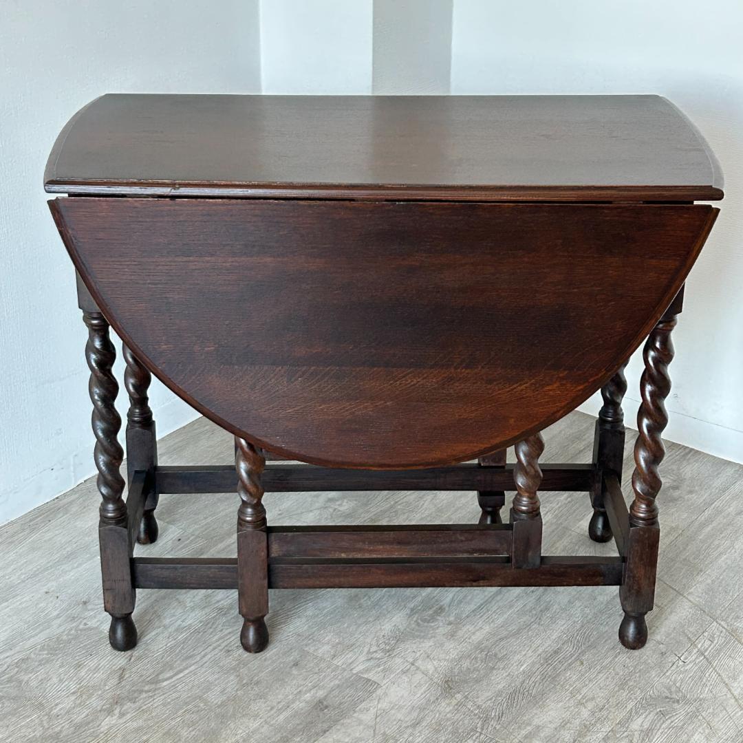 イギリス アンティーク家具 ゲートレッグテーブル 1930年頃 888A