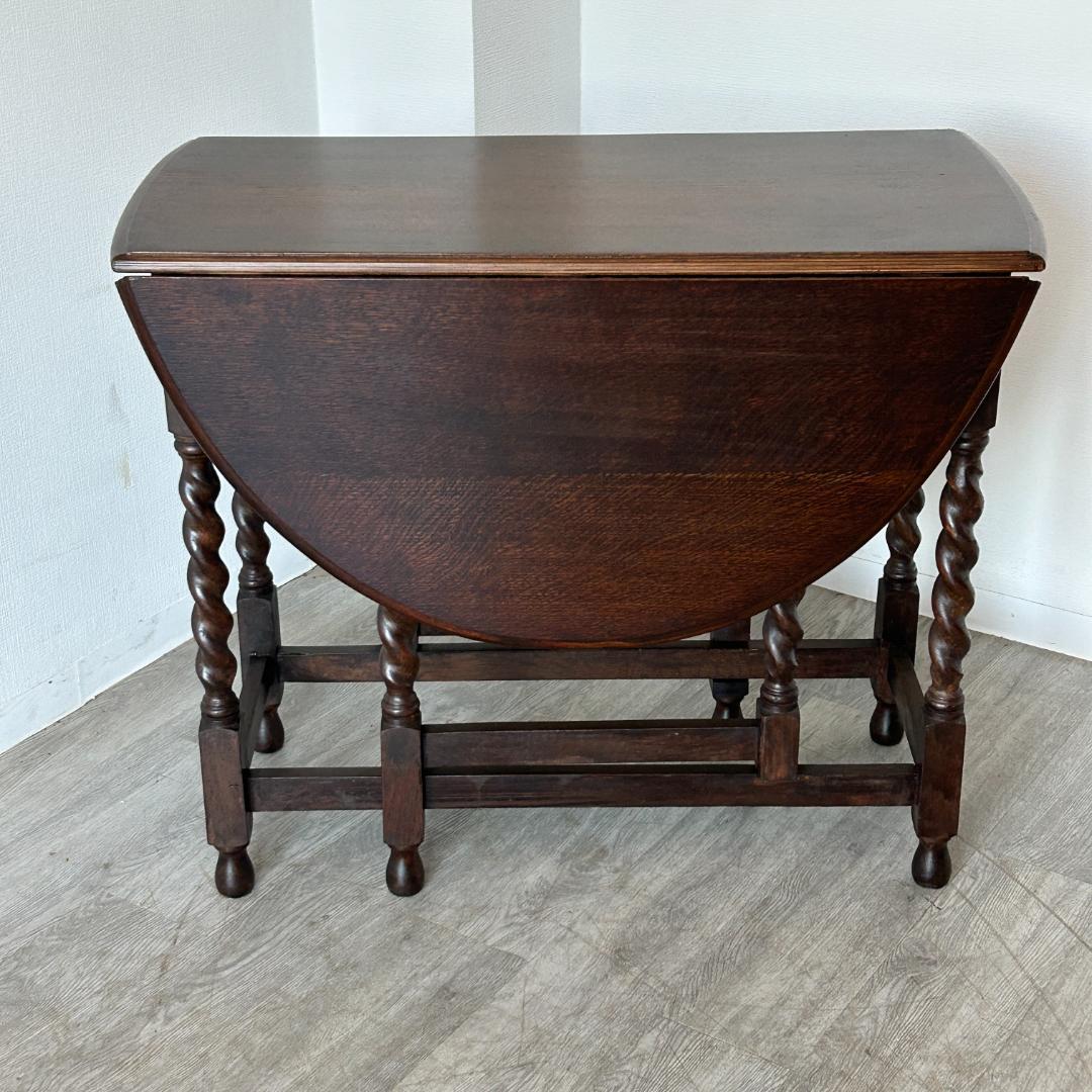 イギリス アンティーク家具 ゲートレッグテーブル 1930年頃 888A