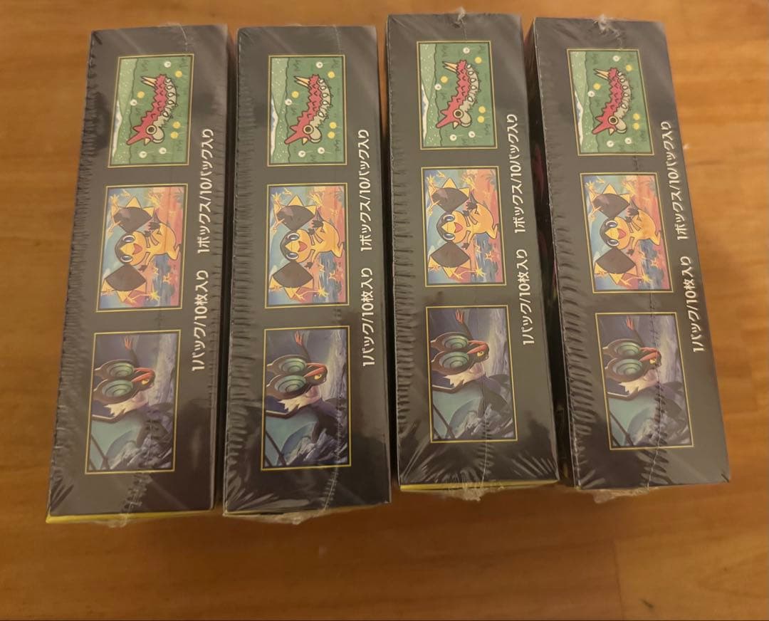 即日発送 ポケモンカードMEGAドリームex 4BOX シュリンク付き新品未開封