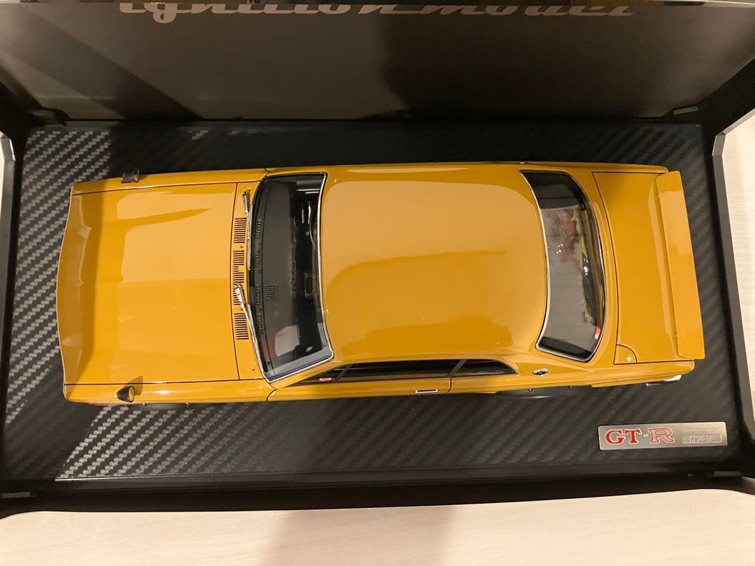 美品 1/18 IGモデル 日産2000GTR KPGC10 ハコスカ ワタマベ