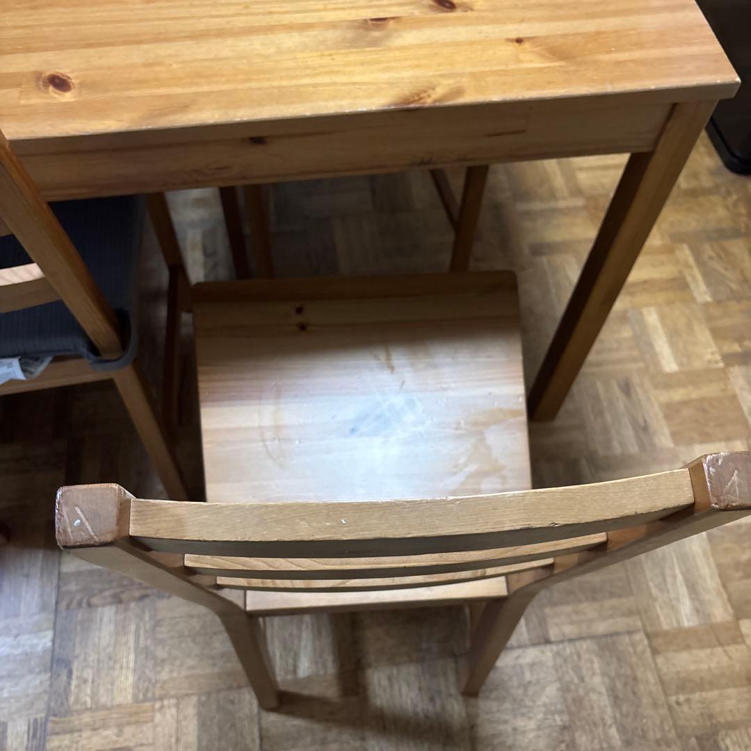 IKEA テーブル　イス　引き取り限定‼️