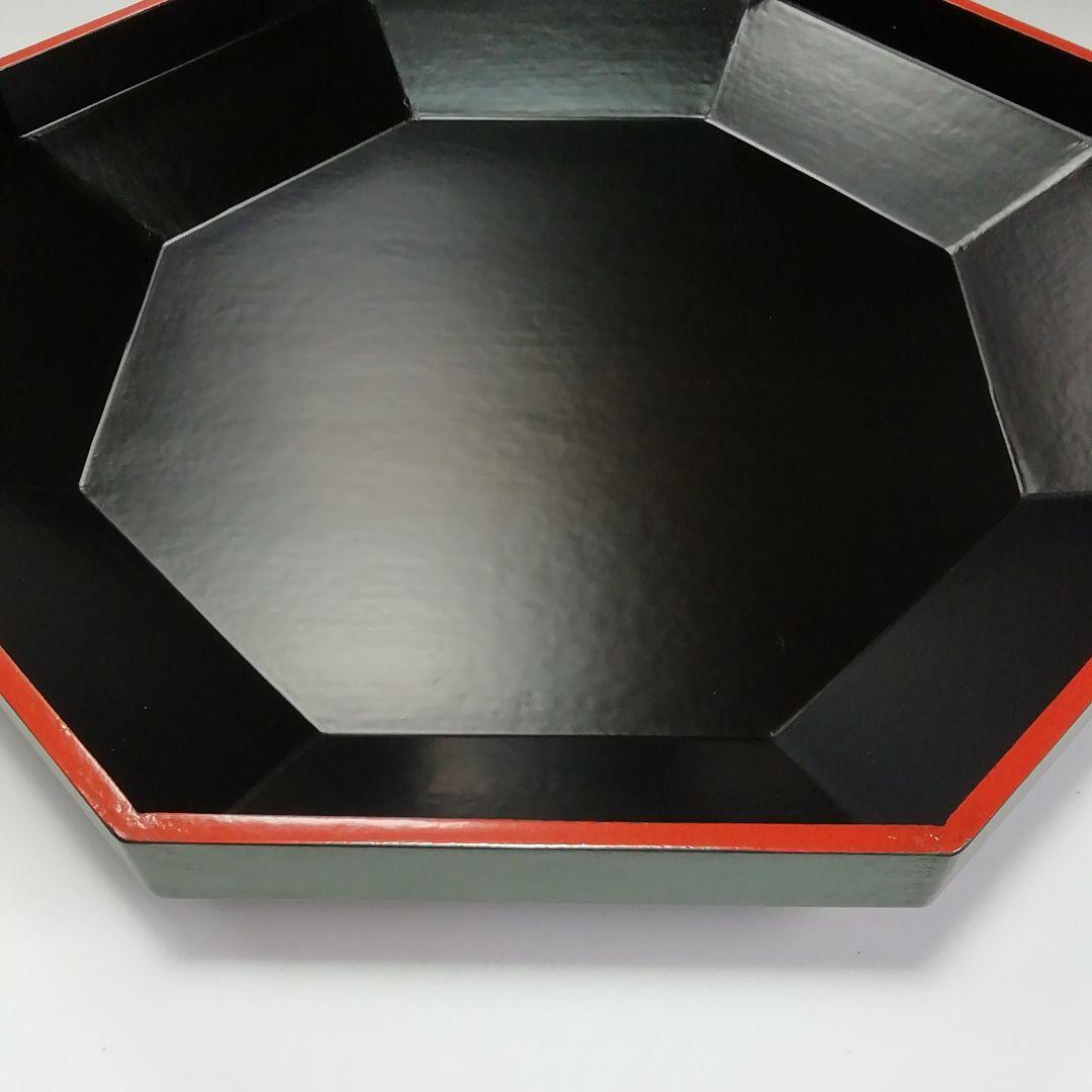 Ｓ６３２　食籠　『青漆瓜紅一閑摺上ゲ』『上杉満樹作』　共箱　茶道具