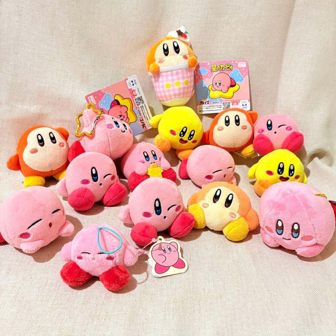 星のカービィ　ワドルディ　ぬいぐるみ　キーホルダー　ストラップ　まとめ売り