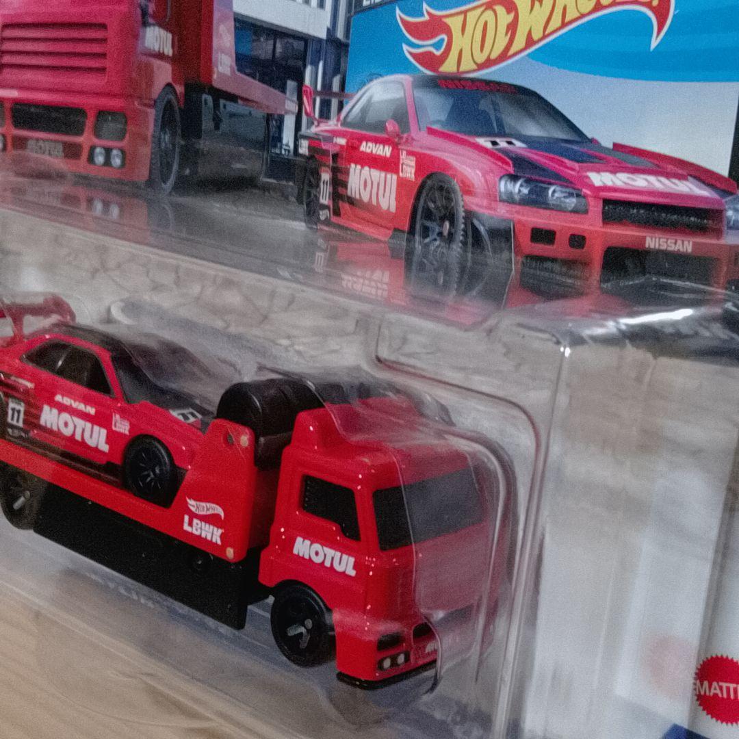 ホットウィールトランスポート LB-ER34スカイライン LBWK 新品未使用