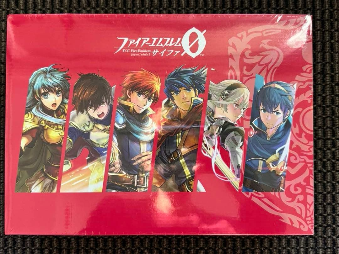 【新品未開封】ファイアーエムブレム サイファ プレイヤーズ ボックス 赤　激レア