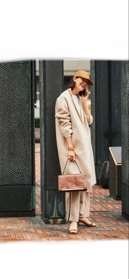 【　極美品　】Plage ハミルトンテーラードコート