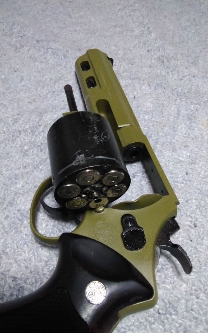 タナカワークス M629 NATOグリーン フラットサイド 44マグナム