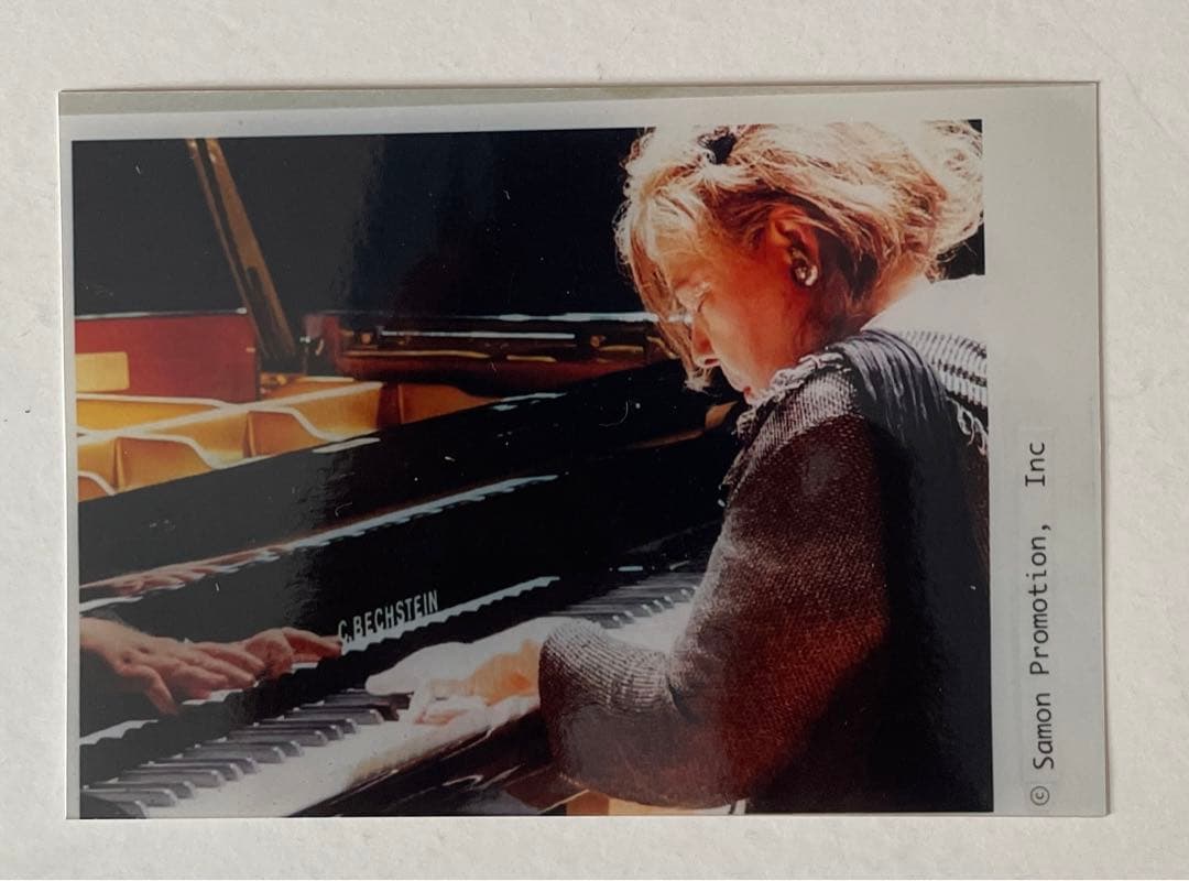 フジコ・ヘンミング 写真3枚セット サイン入り