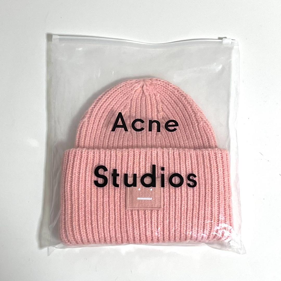 Acne Studios ピンク ニット帽