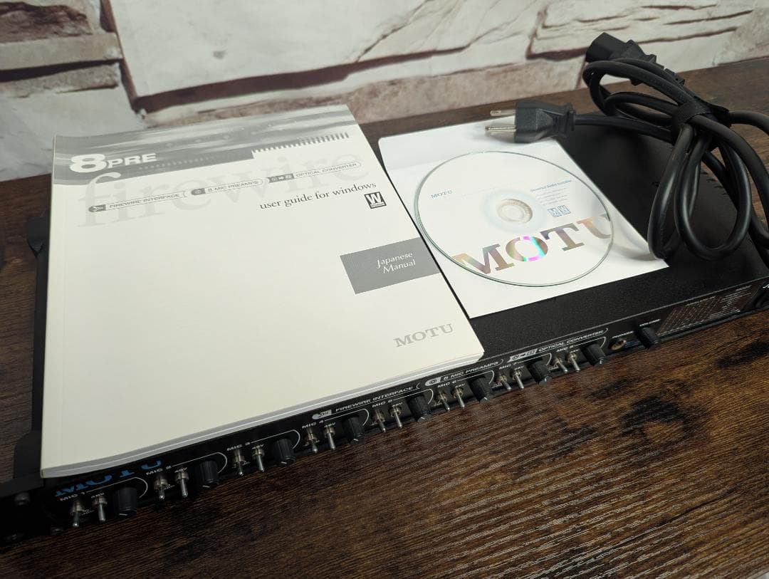MOTU 8PRE FireWireオーディオインターフェイス ジャンク扱い