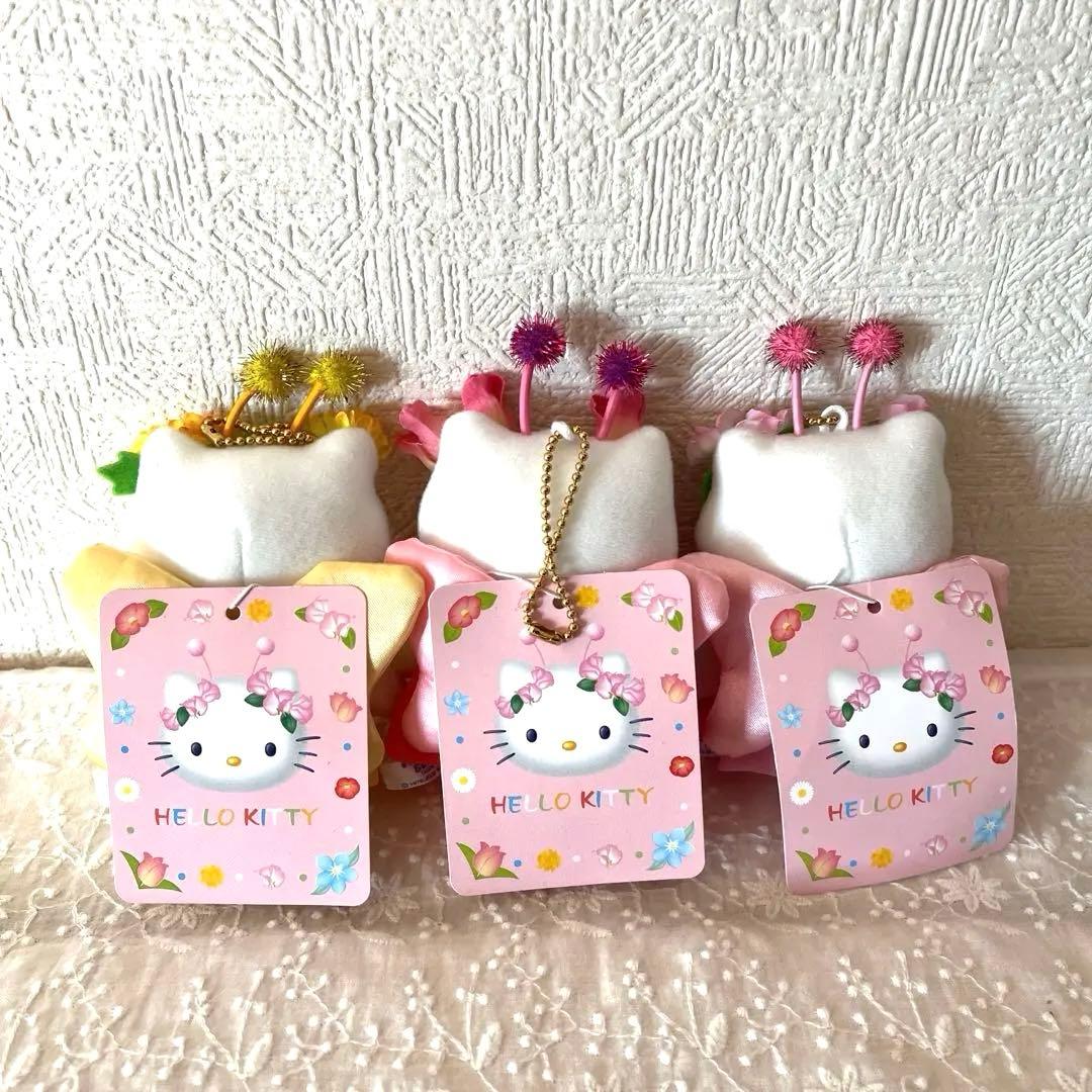 希少‼️花の妖精フラワーフェアリーキティ 3体セット入手困難‼️全タグ付き