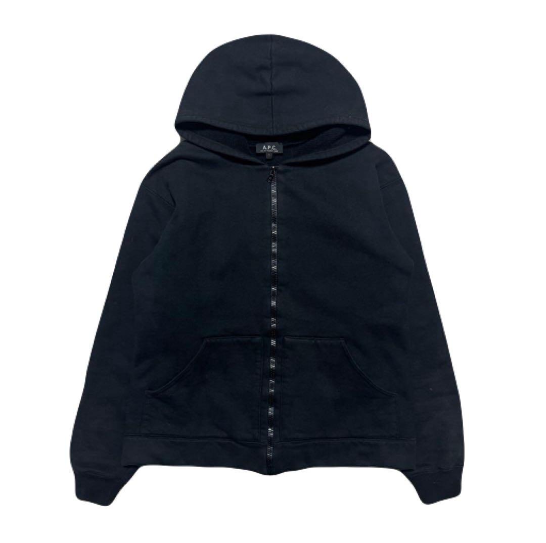 A.P.C. archive zip up hoodie イーストバイウエスト