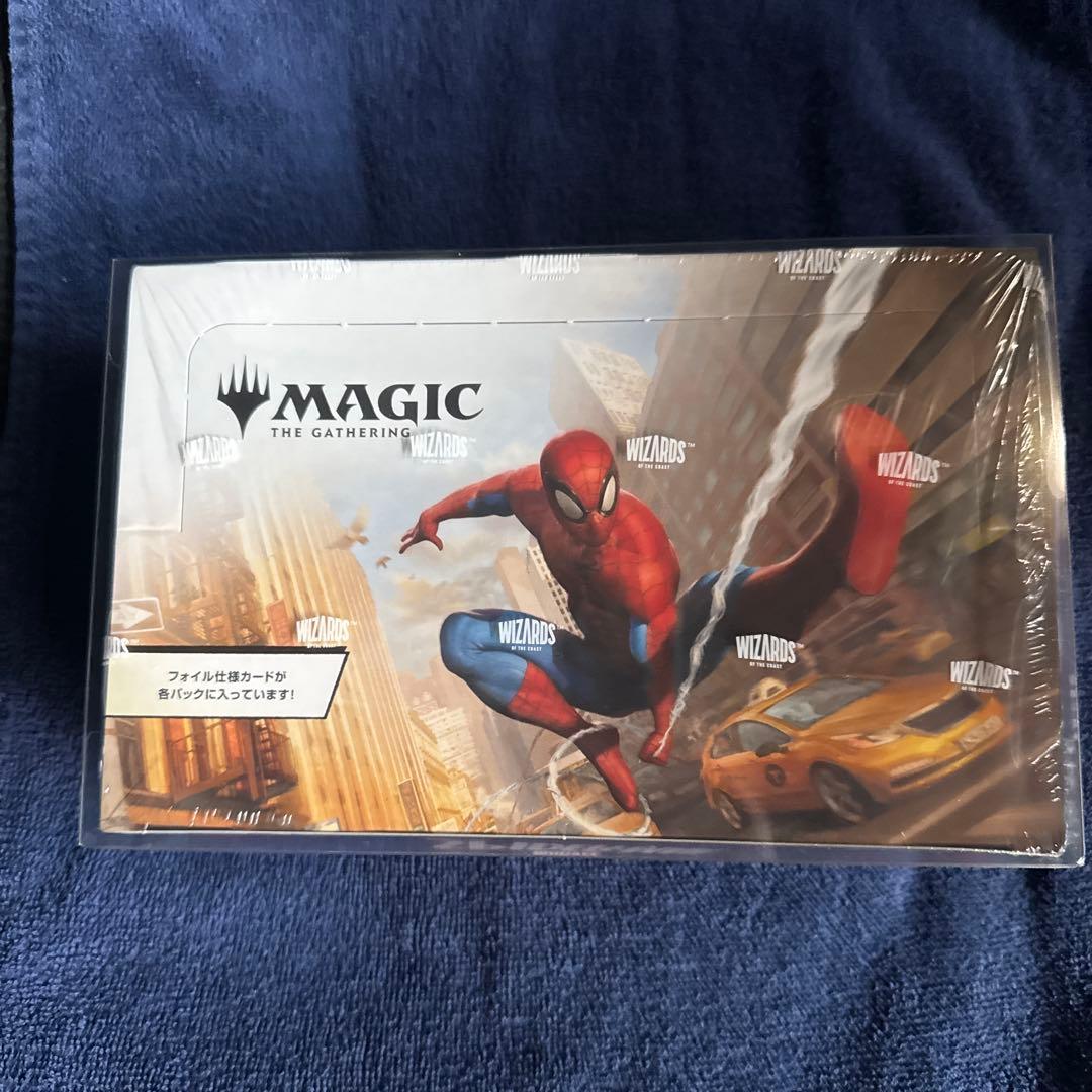mtg 日本語版スパイダーマン 未開封ボックス