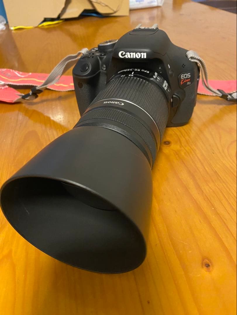 Canon EOS Kiss X5 デジタル一眼レフ　望遠レンズ　ケース　小物付