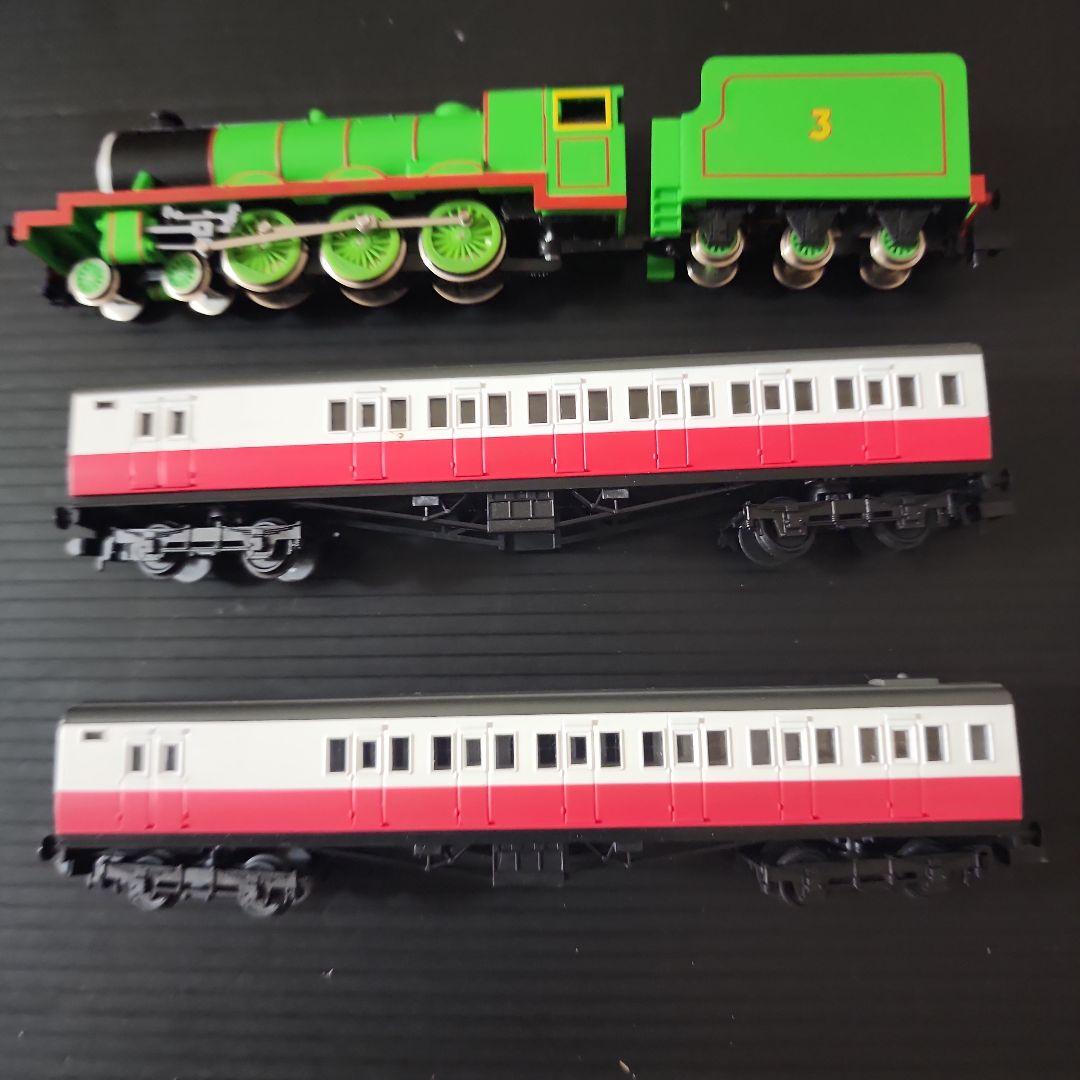 NゲージTOMIX 93805きかんしゃヘンリー急行93806急行客車(レッド)