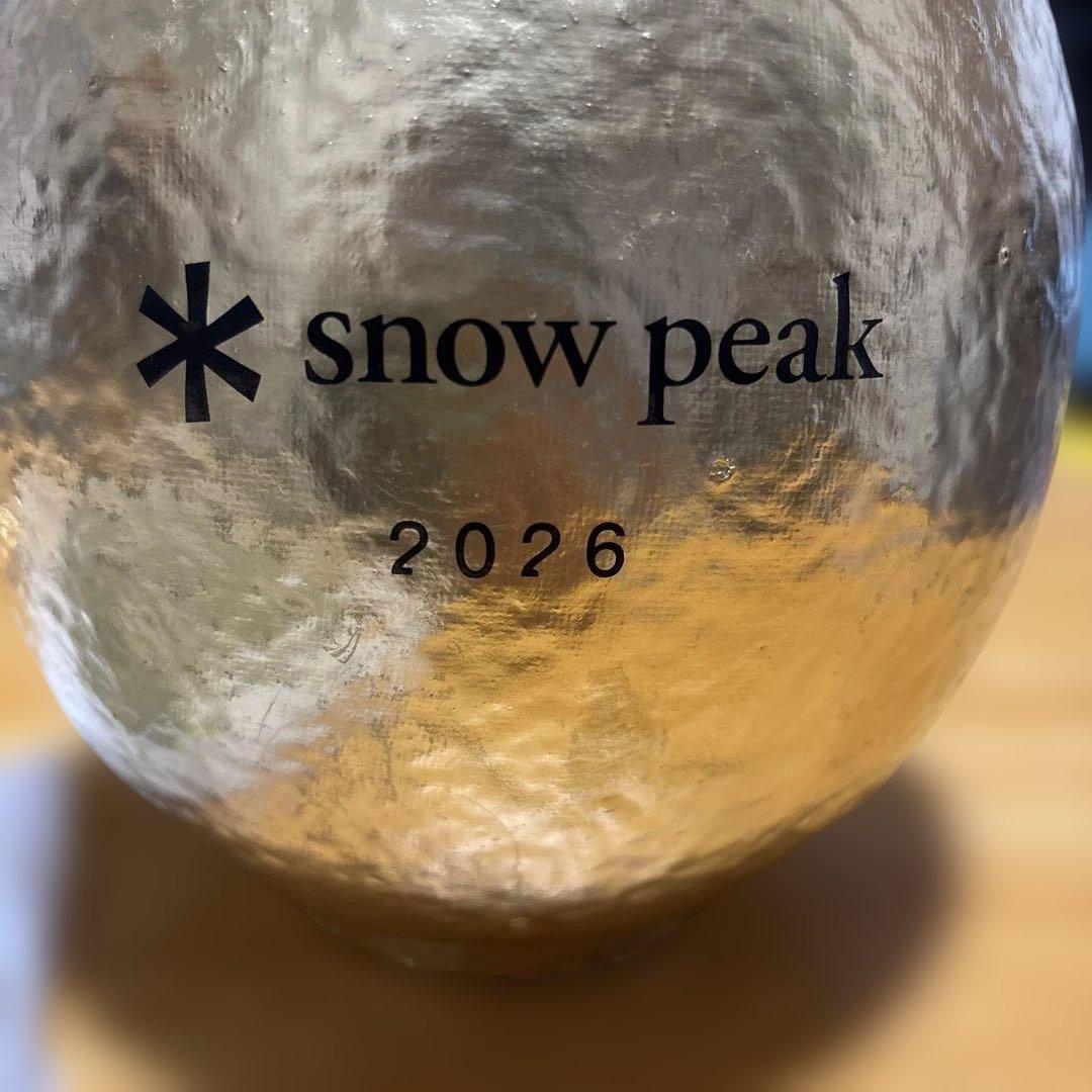  peak スノーピーク　 今井だるま　大だるま　2026年製