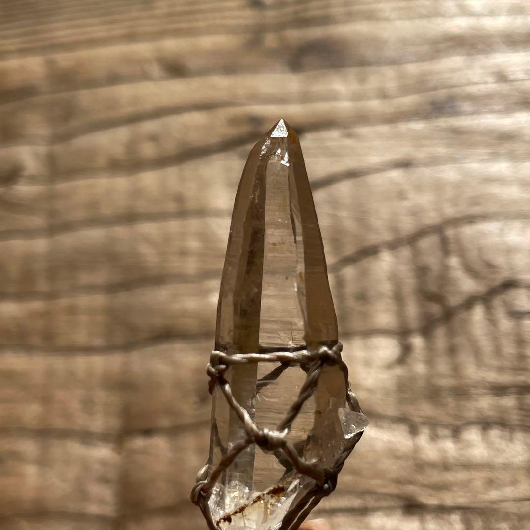 ヒマラヤ水晶 ガネッシュヒマール ＊ マクラメネックレス ペンダント 11