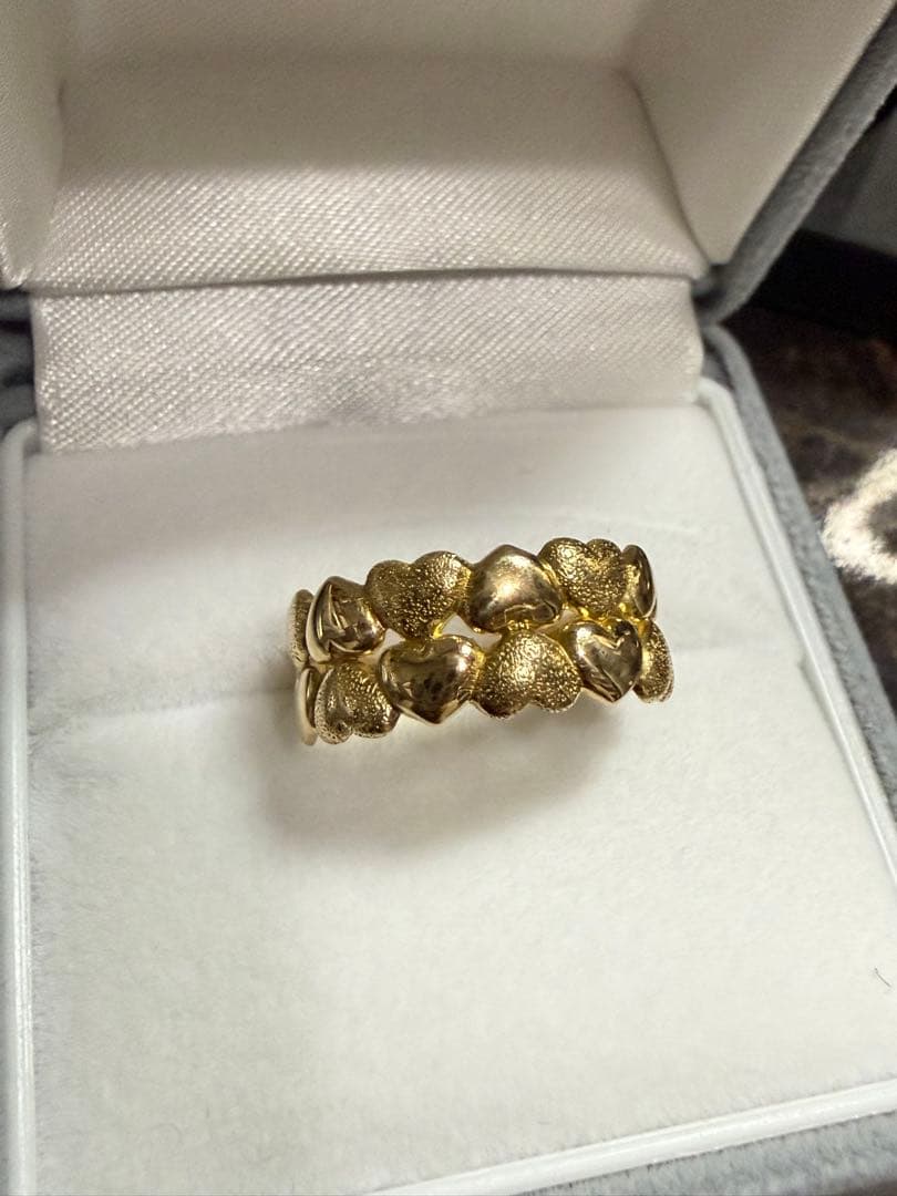 18金ハートリング2.2g