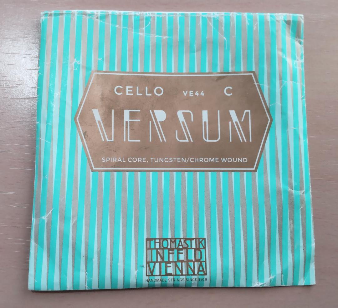 チェロ弦 バーサム VERSUM C線 4/4 新品