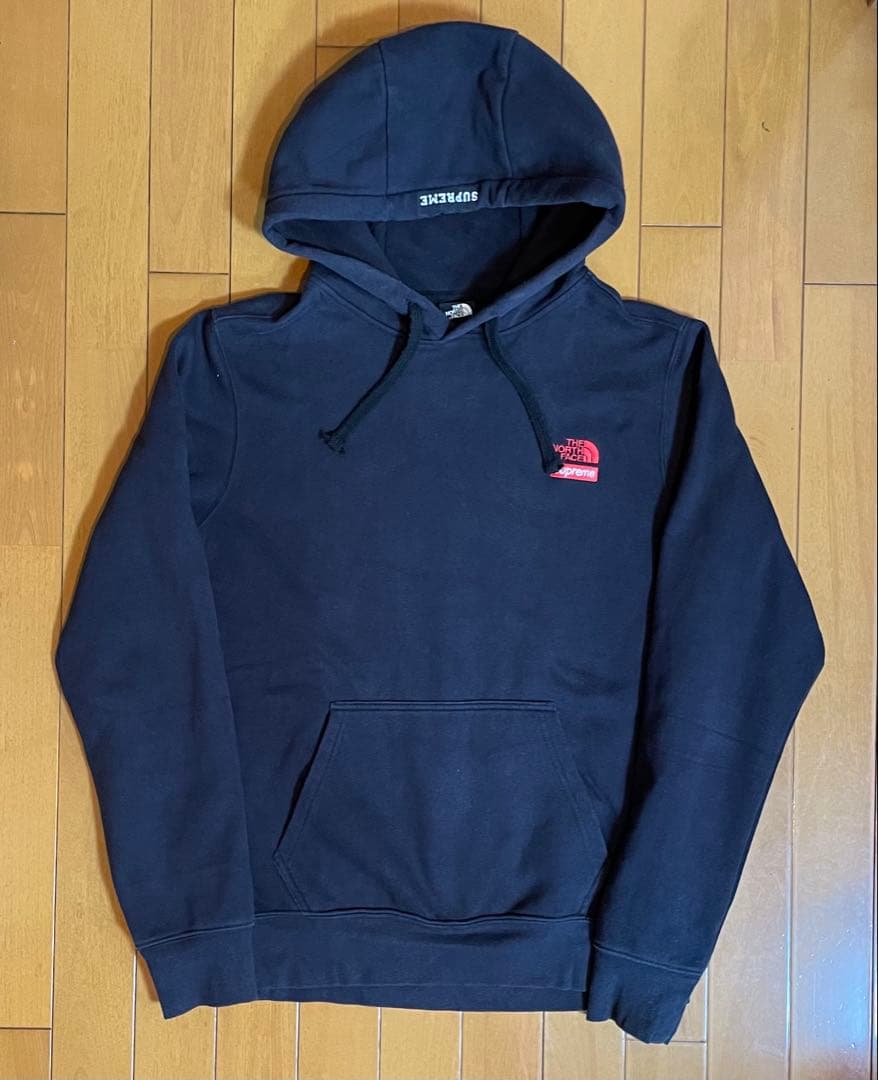 シュプリーム　ザノースフェイス　自由の女神　パーカー　ブラック