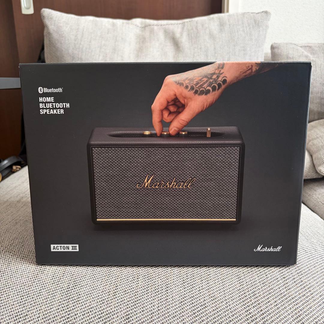 未開封品 Marshall ワイヤレススピーカー Acton III