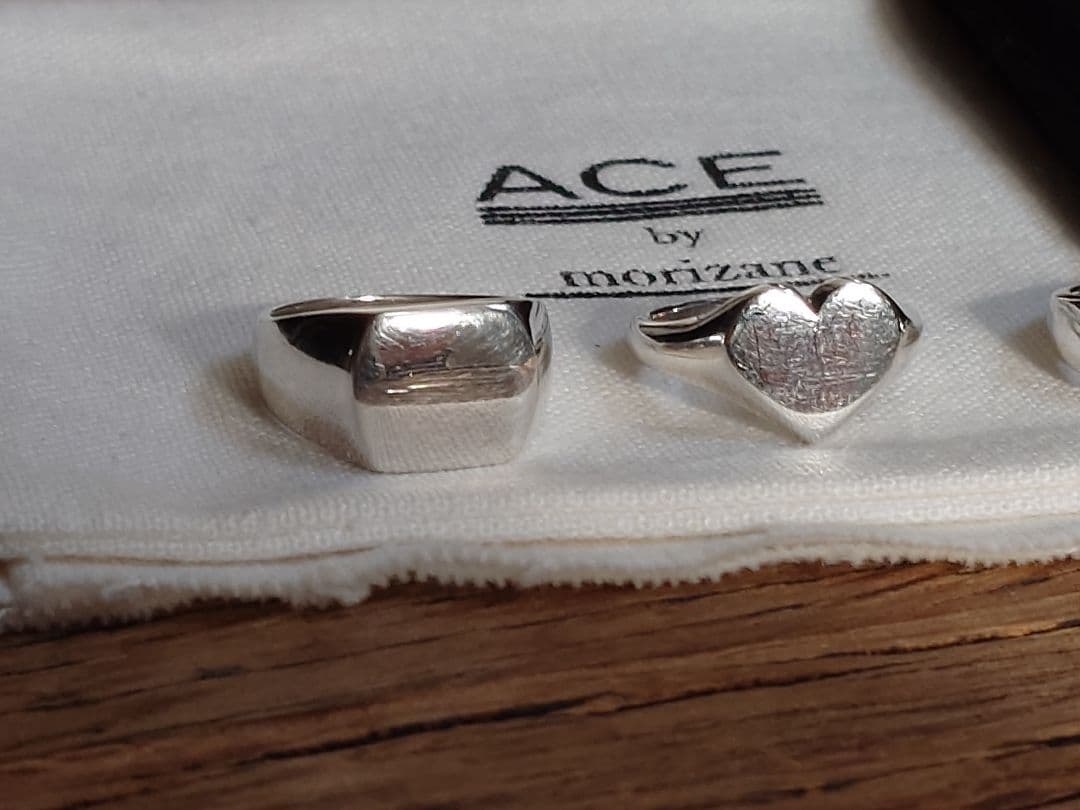 ACE by monizane ＋a シグネットリング計3点＋バンクローバー1点