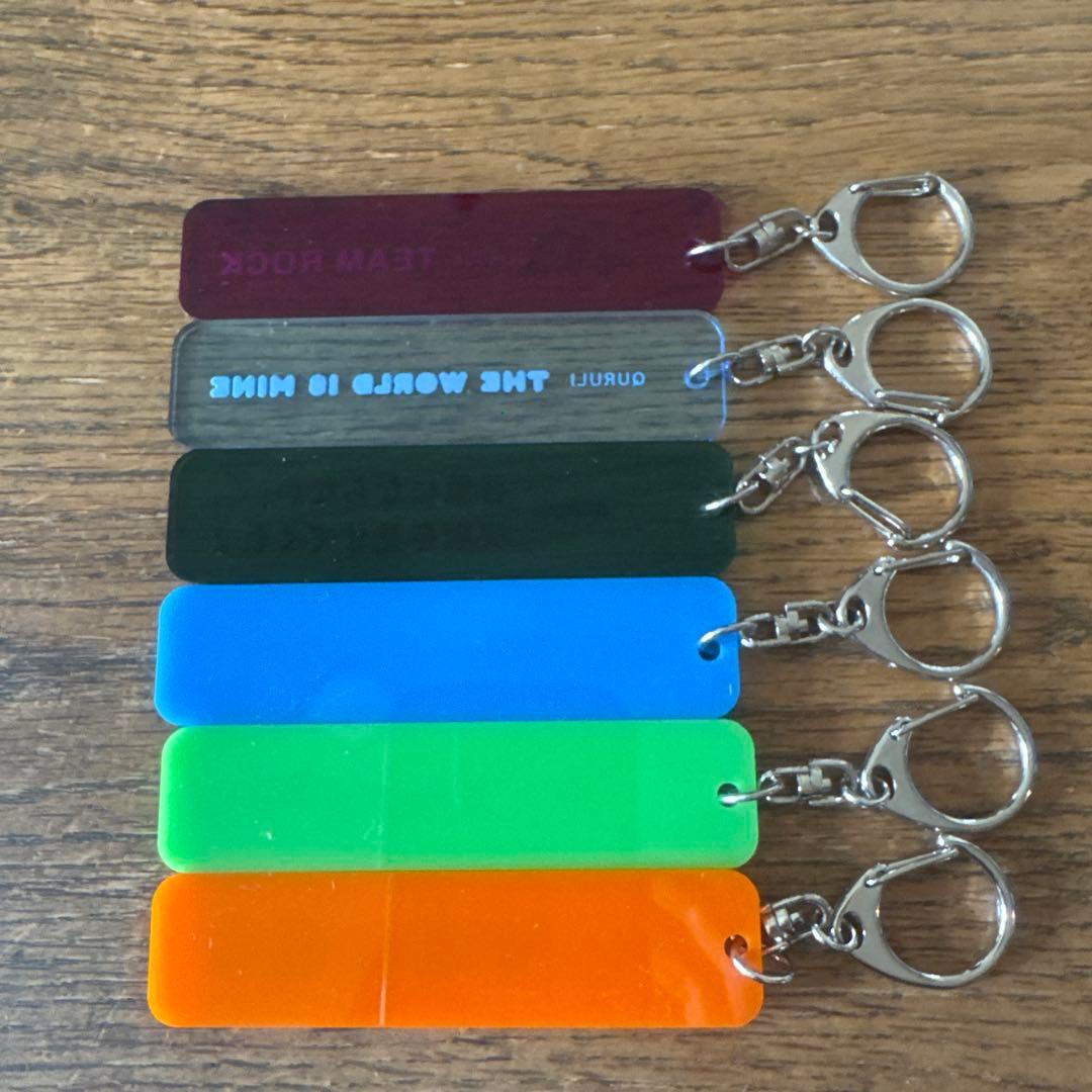 くるり アルバム名 アクリルキーホルダー　6個セット