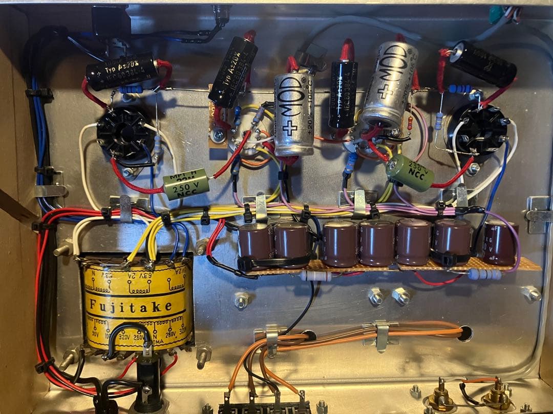 真空管アンプ　プリメインアンプ　ビンテージ　パーツ　オーディオ　アナログ