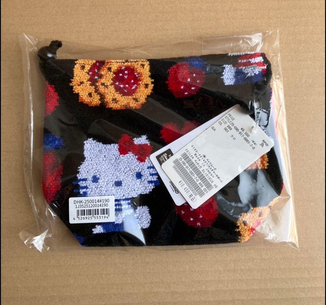 FEILER DLICIEUX HELLO KITTY 巾着