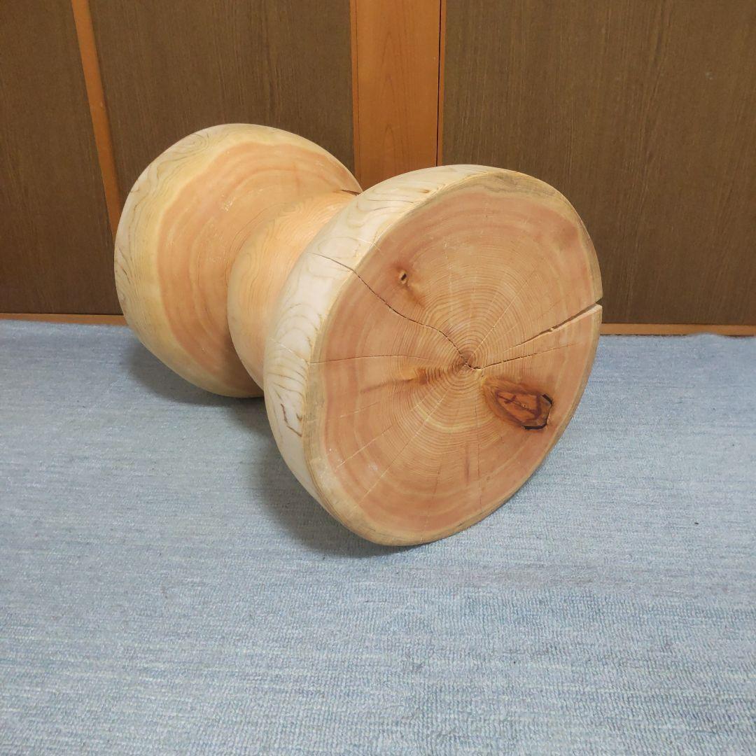 yanaさん専用檜丸太椅子 スツール