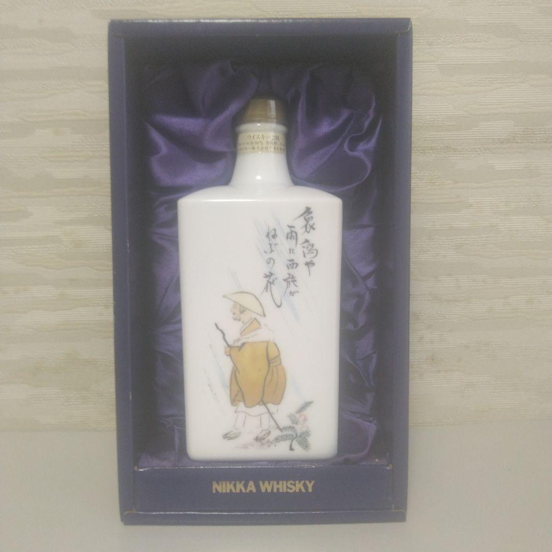 希少・美品！　ニッカウイスキー　奥の細道紀行300年記念ボトル