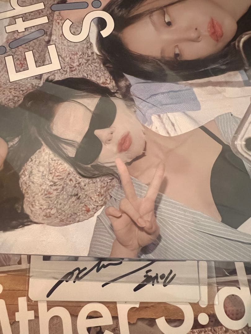 mamamoo wheein サインポラロイド