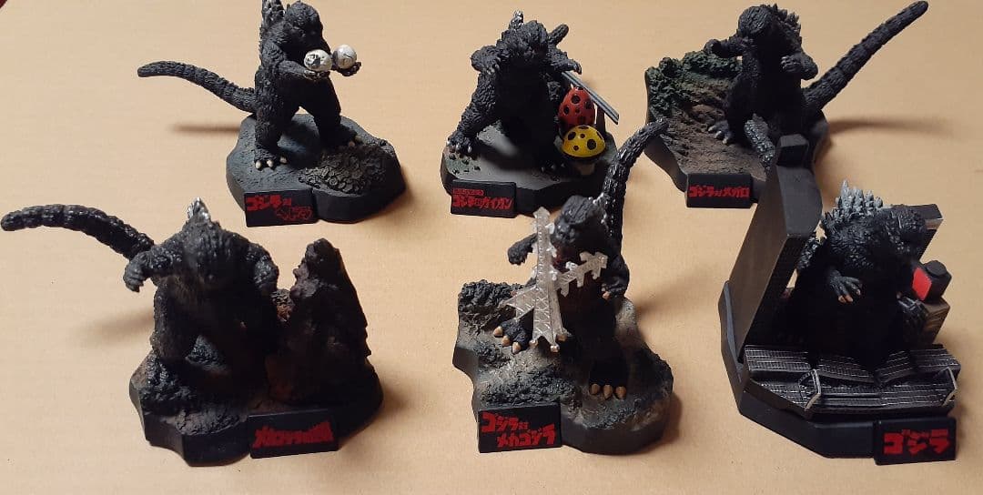 酒井ゆうじプロデュース ゴジラ全集 全作品コンプリート&HGシリーズまとめ売り