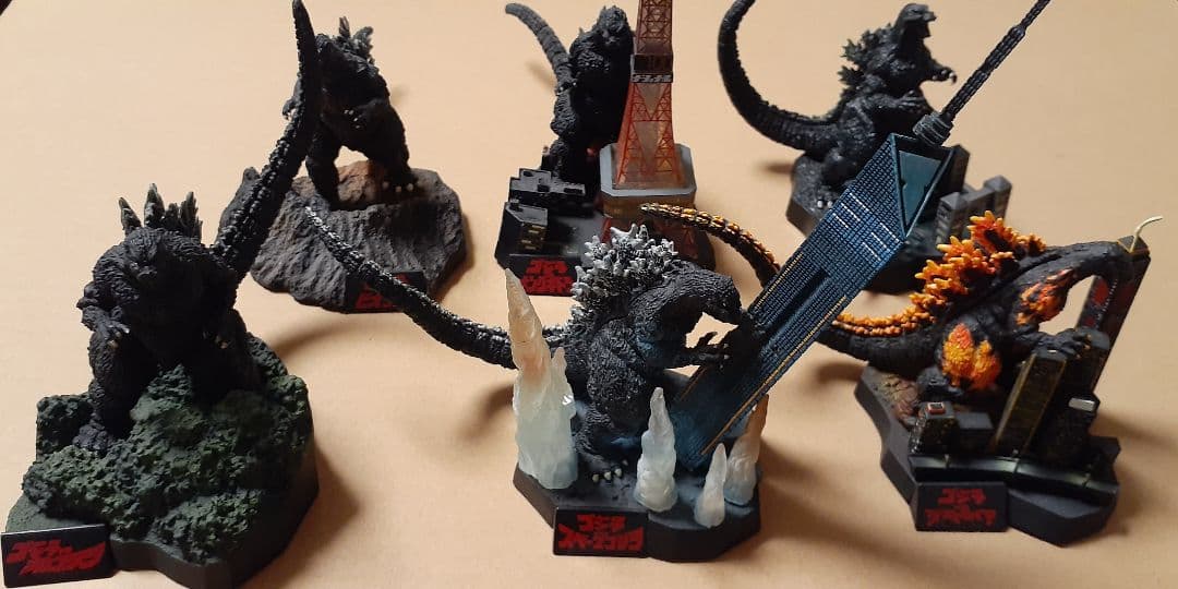 酒井ゆうじプロデュース ゴジラ全集 全作品コンプリート&HGシリーズまとめ売り