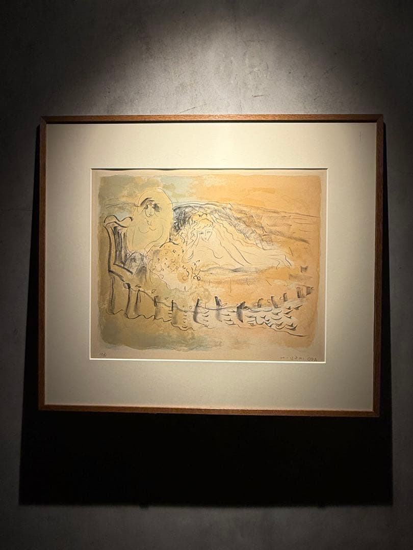 織田廣喜　lithograph 限定75