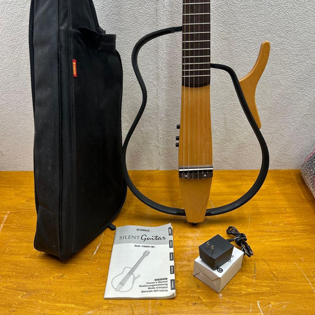 5317 YAMAHA サイレントギター SLG-100N ソフトケース付