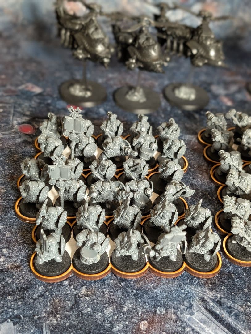 Warhammer AoS/TOW ほぼ未塗装ドワーフアーミーセット