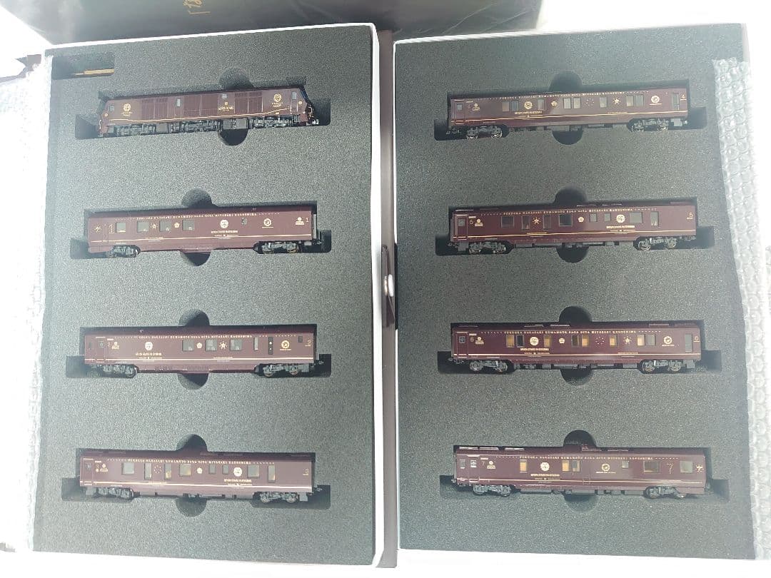 クルーズトレイン ななつ星in九州 8両 10‐1519 テーブル灯リアル点灯