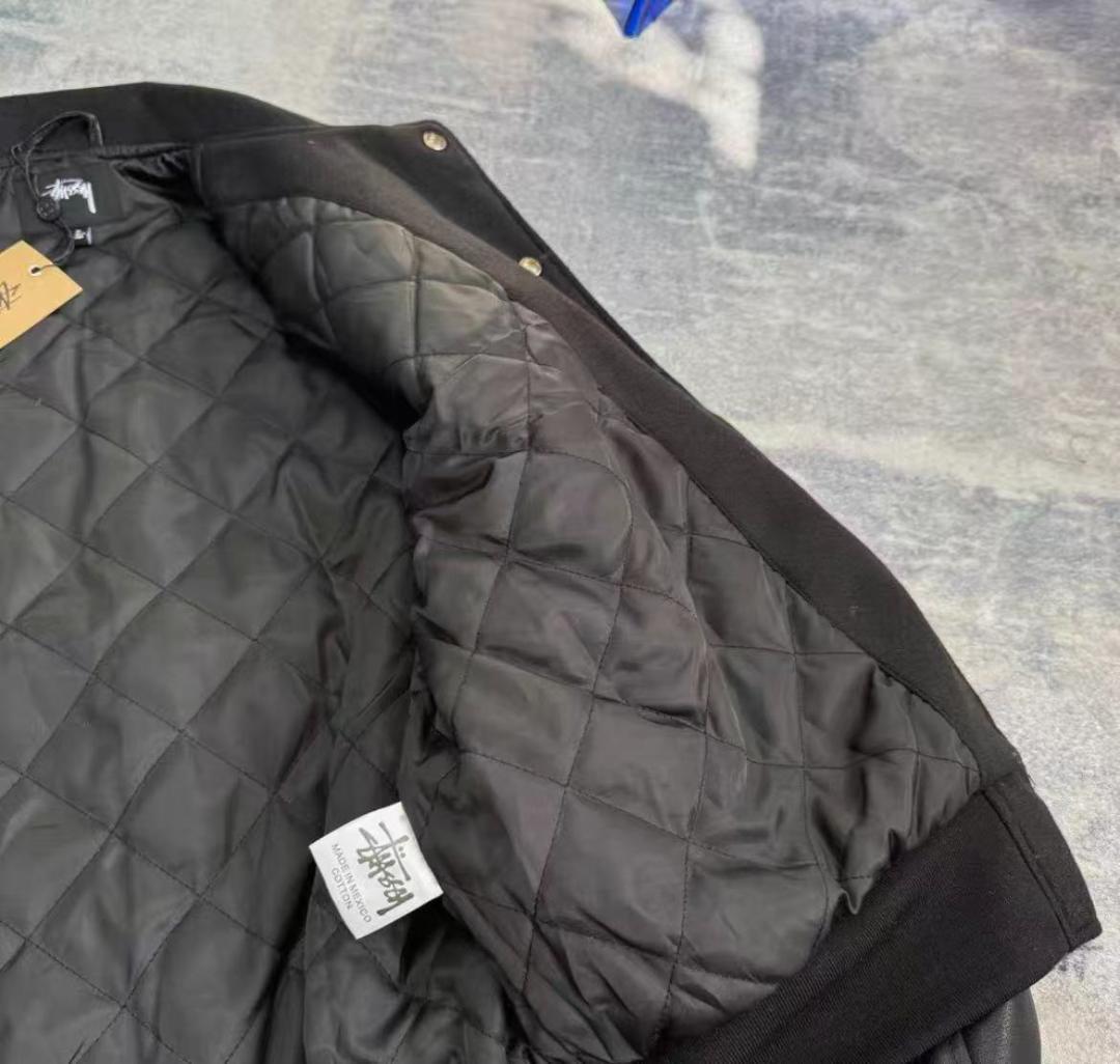 STUSSY 地球儀 バーシティジャケット 25FW メンズ