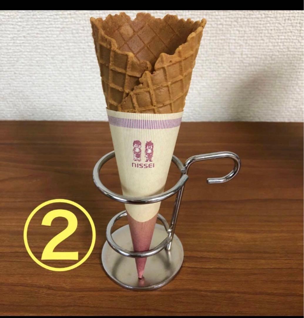 ソフトクリームスタンド2種（5個＋3個） 合計8個セット