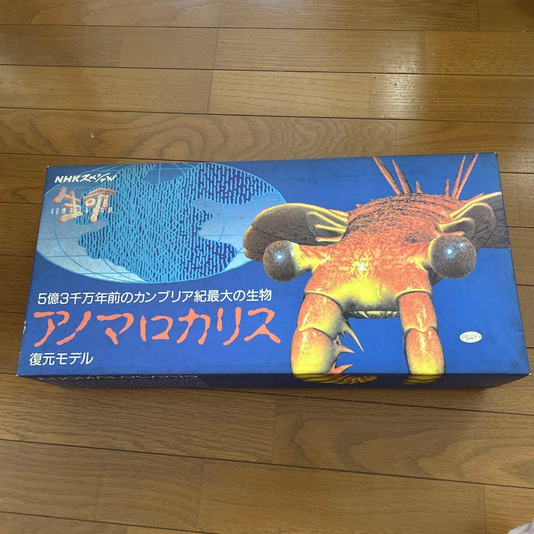 カンブリア紀　アノマロカリス　フィギュア　化石　復元モデル　NHKスペシャル