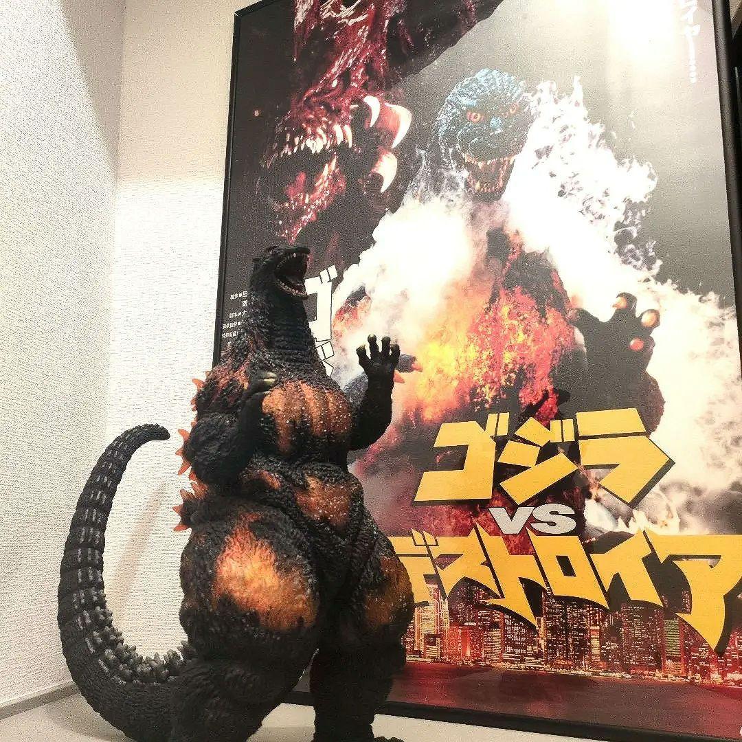 【激レアセット】ゴジラストア限定 バーニングゴジラ＆当時物 B2ポスター